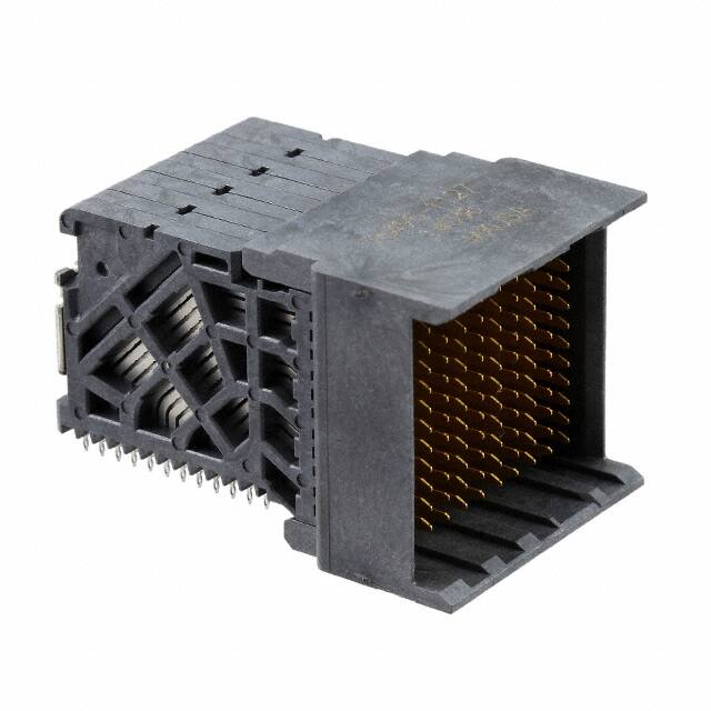 0764951127 CONN HDR IMPACT 120POS EDGE MNT