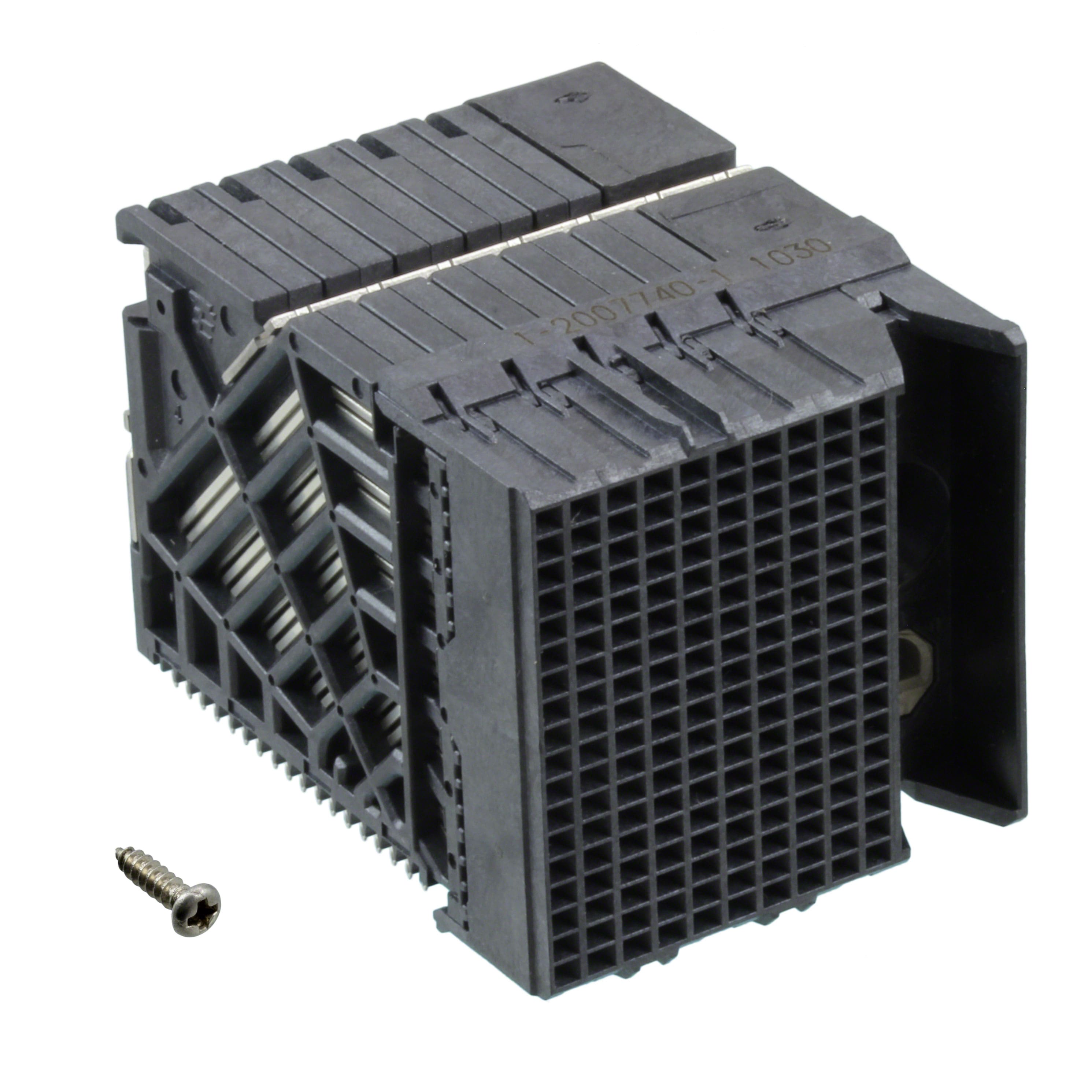 2007740-1 CONN RCPT IMPACT 180POS EDGE MNT