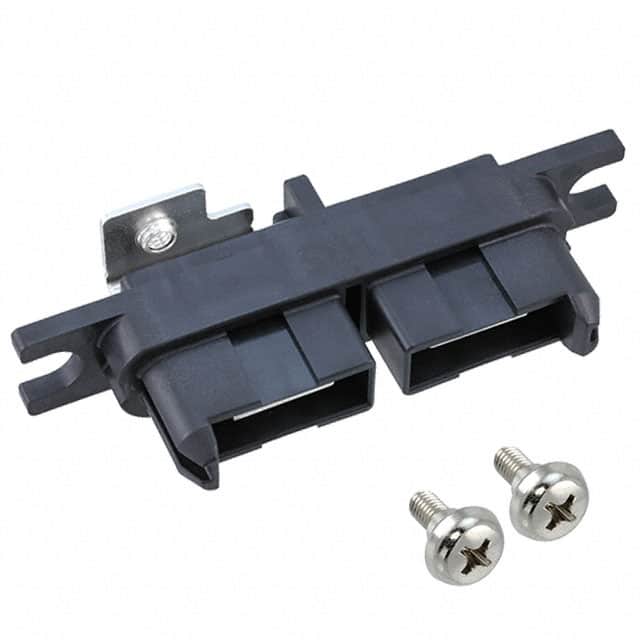 PS3-2UP(01) CONN RCPT 2POS PNL MNT