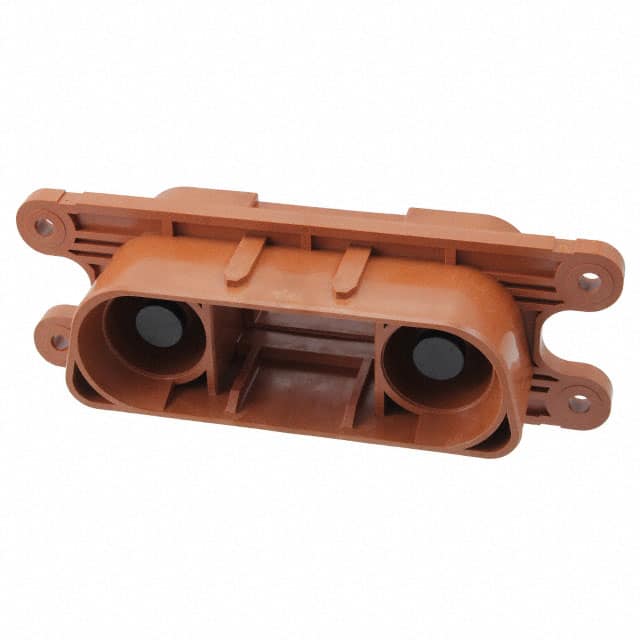DW1P002ZH1 CONN PLUG RACK & PANEL 2P PNL MT