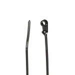 TY33MX The Thomas & Betts TY33MX is a black cable tie with an integrated mounting hole. It measures 3.6 inches in length and is constructed from Nylon/Polyamide 6.6.