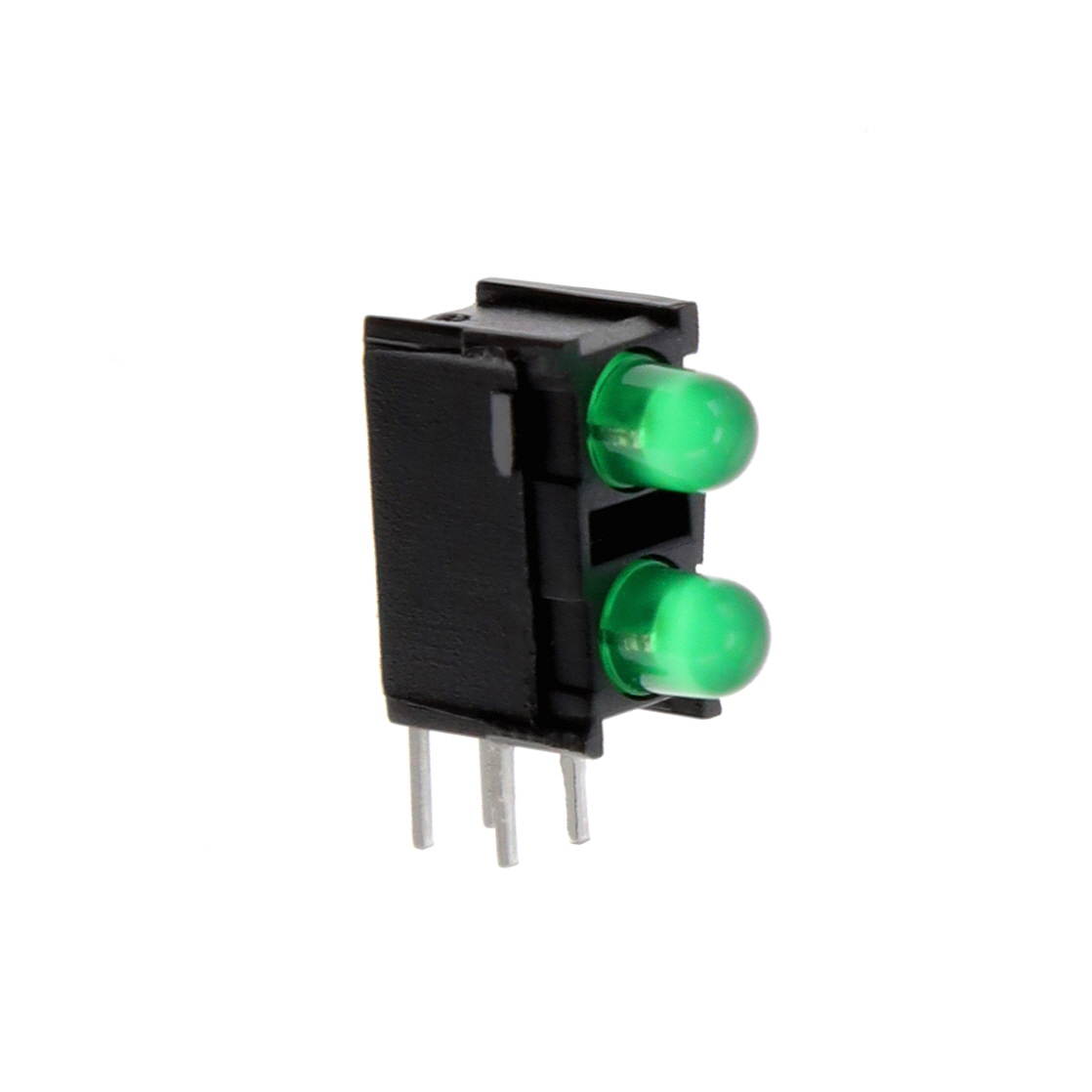0035.9675.4 Schurter Inc. 0035.9675.4 is a dual green LED holder. It features a 2.4V voltage rating and 30mA current.