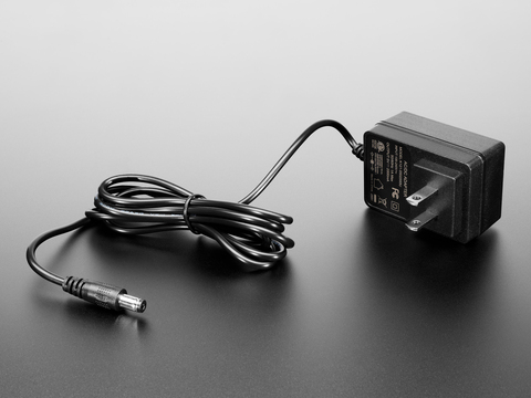 276 This is a 5V 2A (2000mA) switching power supply from Adafruit Industries LLC. It is UL Listed, FCC/CE certified, and provides a clean regulated 5V output at up to 2000mA.