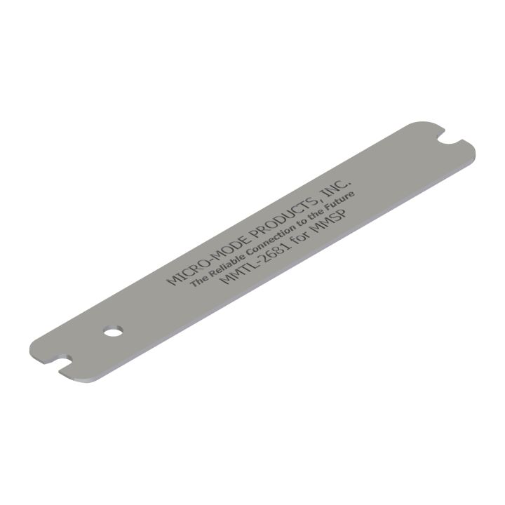 MMTL-2681 The MMTL-2681 is an extraction tool designed for SMP (F) Straight & R/A Cable Connectors. It is noted as obsolete and superseded by MMTL-16444.