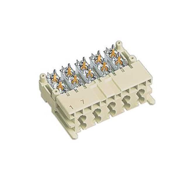 07311000021 CONN PLUG COAX 10POS EDGE MNT