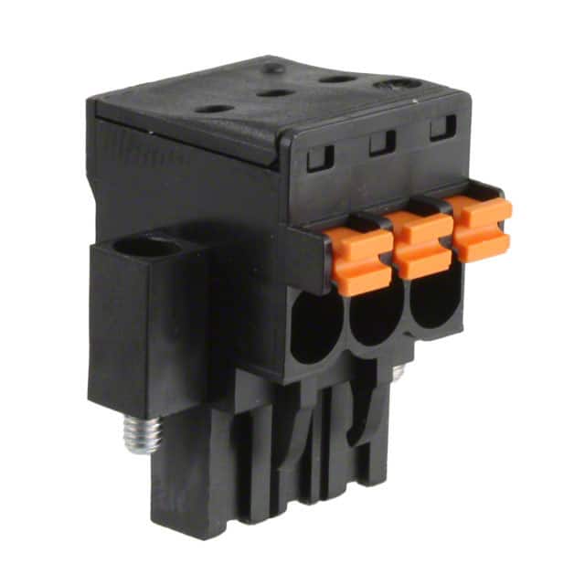 1000230001 TERM BLOCK PLUG 3POS 5.08MM