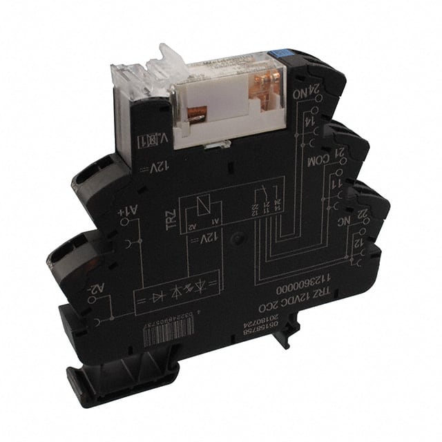 1123600000 RELAY GEN PURPOSE DPDT 8A 12V