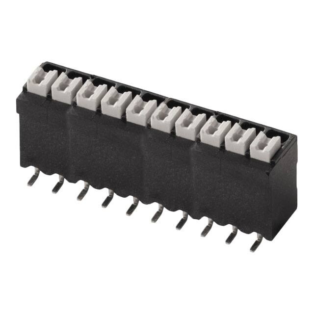 1250450000 TERM BLK 10POS TOP ENT 3.5MM SMD