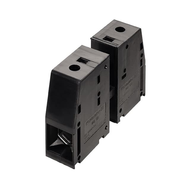 1937390000 TERM BLK SCREW CLAMP 1POS GREEN