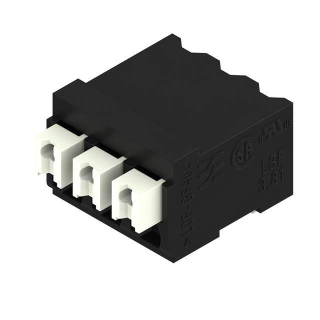1875230000 TERM BLK 3P SIDE ENT 3.81MM PCB