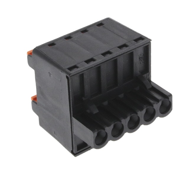 1000890000 TERM BLOCK PLUG 5POS STR 5.08MM