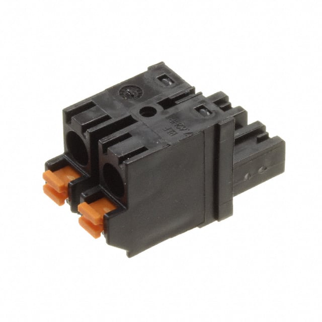 1043830000 TERM BLOCK PLUG 2POS STR 7.62MM