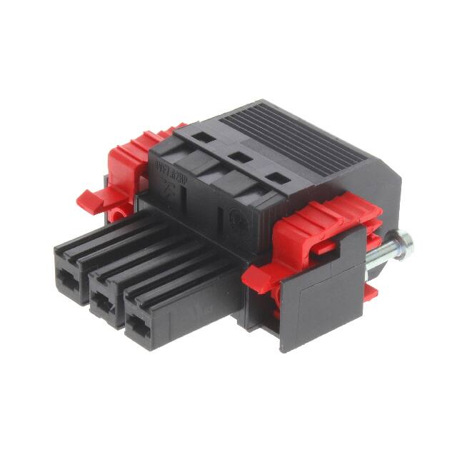 1060510000 TERM BLOCK PLUG 3POS STR 7.62MM