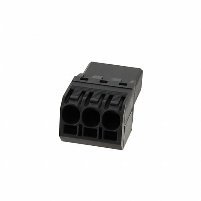 1060840000 TERM BLOCK PLUG 3POS STR 7.62MM