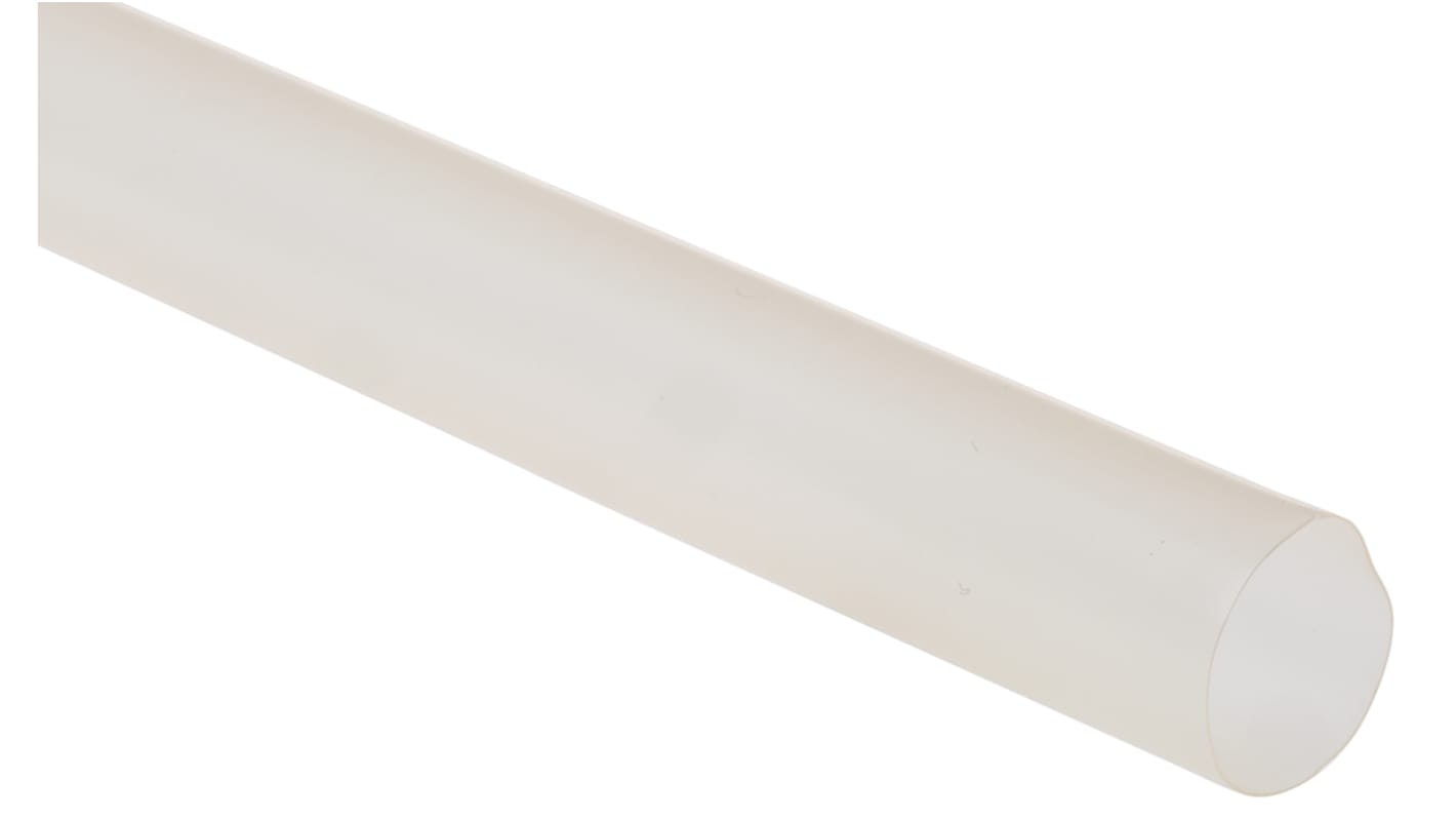RW-175-3/8-X-STK The TE Connectivity RW-175-3/8-X-STK is a clear, semi-rigid heat shrink tubing with a 2:1 shrink ratio. It is made from crosslinked fluoropolymer and designed for use in demanding environments.