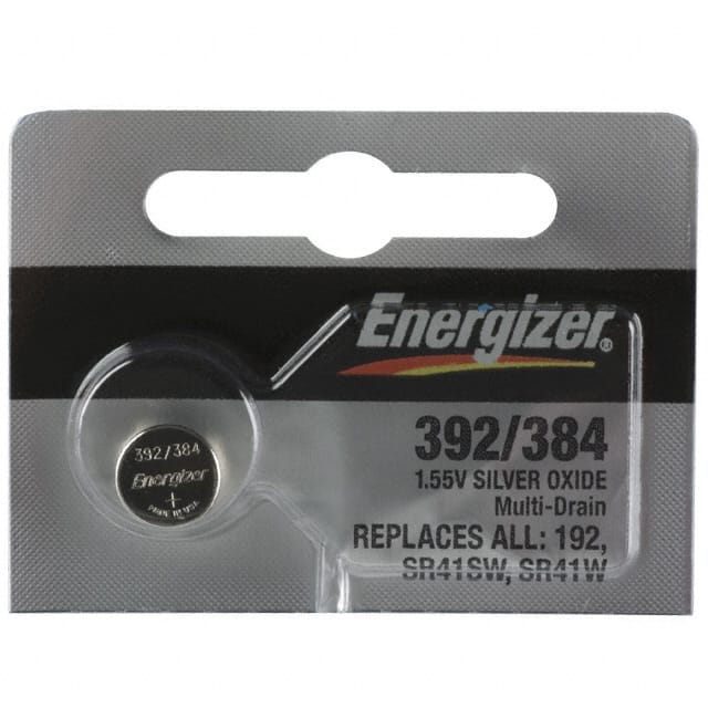392-384TZ BATT SLVR OX 1.55V BUTTON 7.9MM