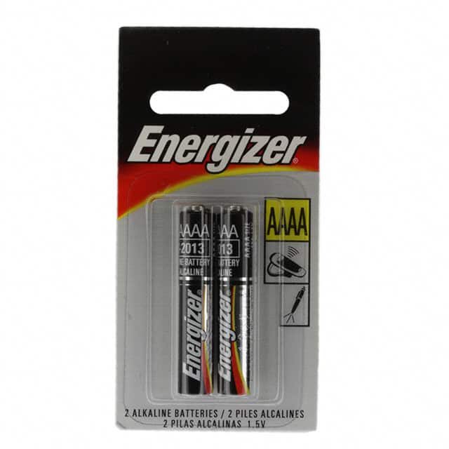 E96BP-2 BATTERY ALKALINE 1.5V AAAA 2PK