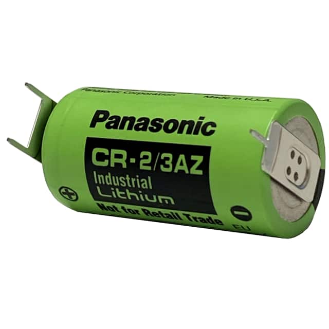 CR-2/3AZE2PN BATTERY LITHIUM 3V 2/3A