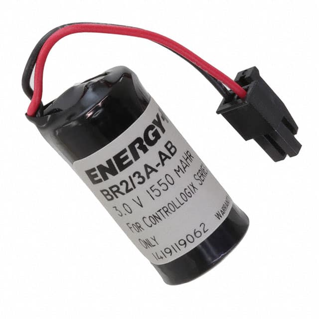 BR2/3A-AB BATTERY LITHIUM 3V 1.2AH