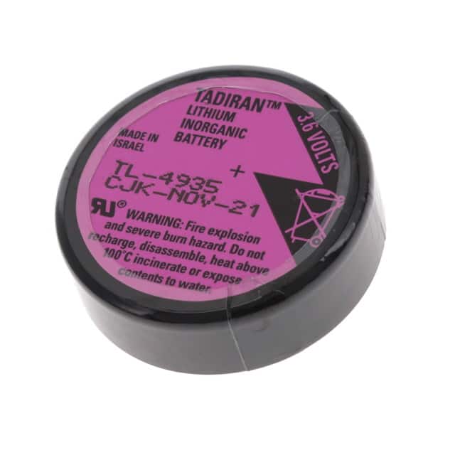 TL-4935/P BATTERY LITHIUM 3.6V 1/6 D