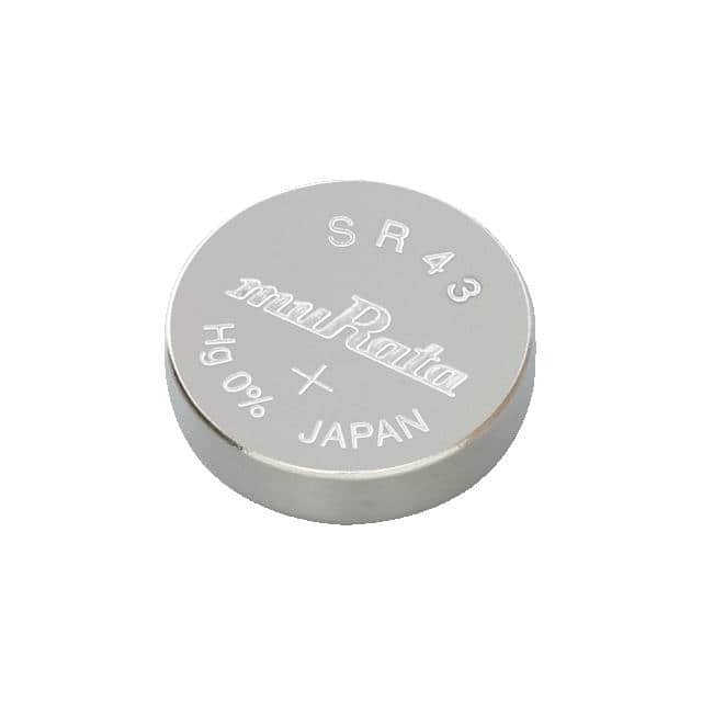 SR43 BATT SILV OX 1.55V COIN 11.6MM
