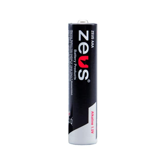 ZEUS AAA BATTERY ALKALINE 1.5V AAA