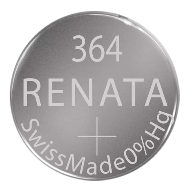 364 SLVR-OX 1.55V 6.8MM BUTTON CELL