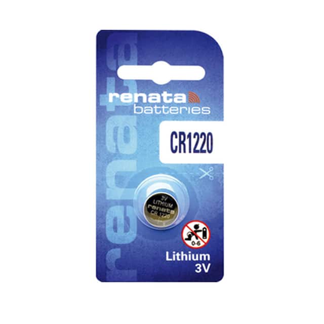 CR1220 (EACH) 3V 38MAH LITHIUM COIN BATTERY