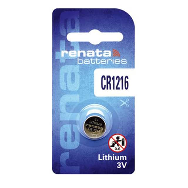 CR1216 (1 BATTERY) 3V 25MAH LITHIUM COIN BATTERY