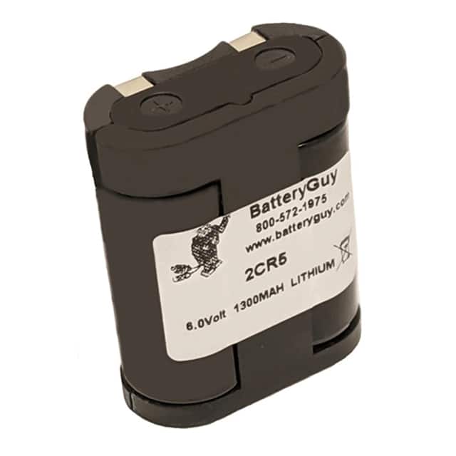 2CR5 LITHIUM BATTERY 6V 1300MAH LITHIUM INDUSTRIAL BA