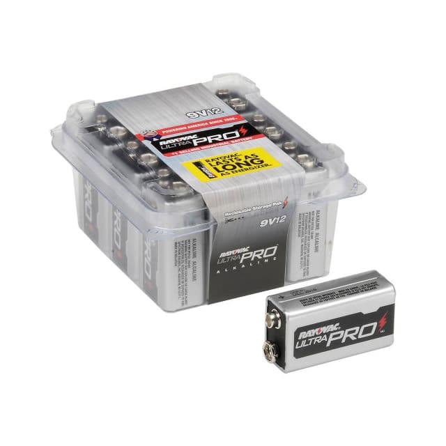AL9V-12F BATTERY ALKALINE 9V