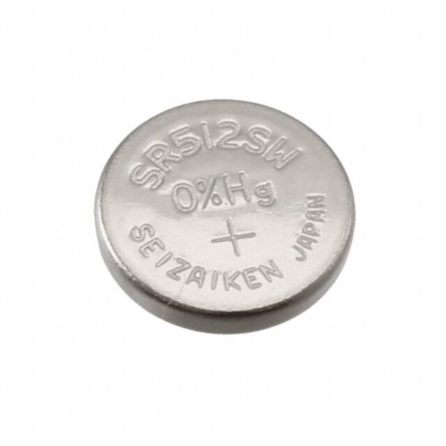 SR512SW BATTERY SLVR OX 1.55V COIN 5.8MM