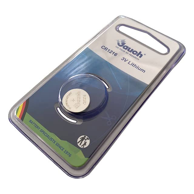 CR 1216 JAUCH SB BATT LITHIUM 3V COIN 12.5MM