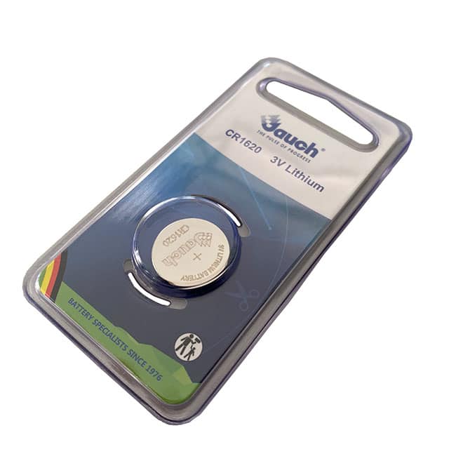 CR 1620 JAUCH SB BATT LITHIUM 3V COIN 16.0MM