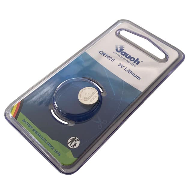 CR 1025 JAUCH SB BATT LITHIUM 3V COIN 10.0MM