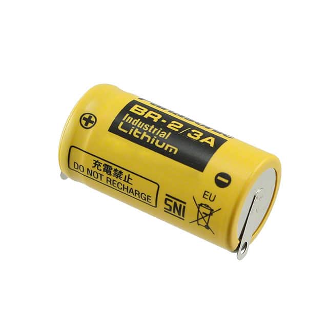 BR-2/3AT2SPN BATTERY LITHIUM 3V 2/3 A