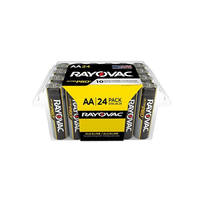 ALAA-24PP RAYOVAC ULTRA PRO ALKALINE AA BA