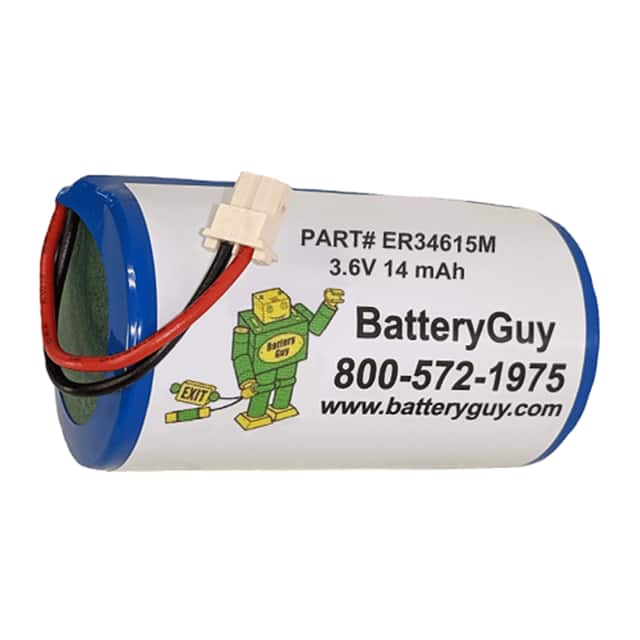 ER34615M 3.6V 14AH LITHIUM BATTERY