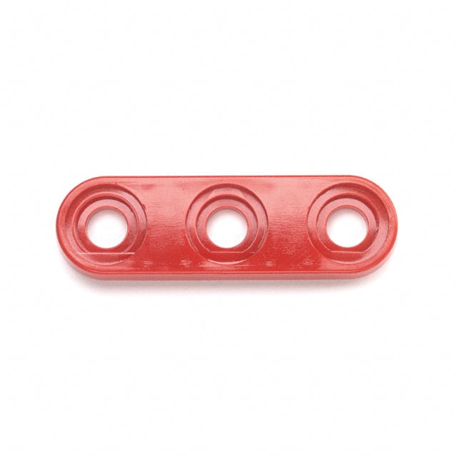 4590-2 TRPL BANA JACK MT BASE 10PC RED