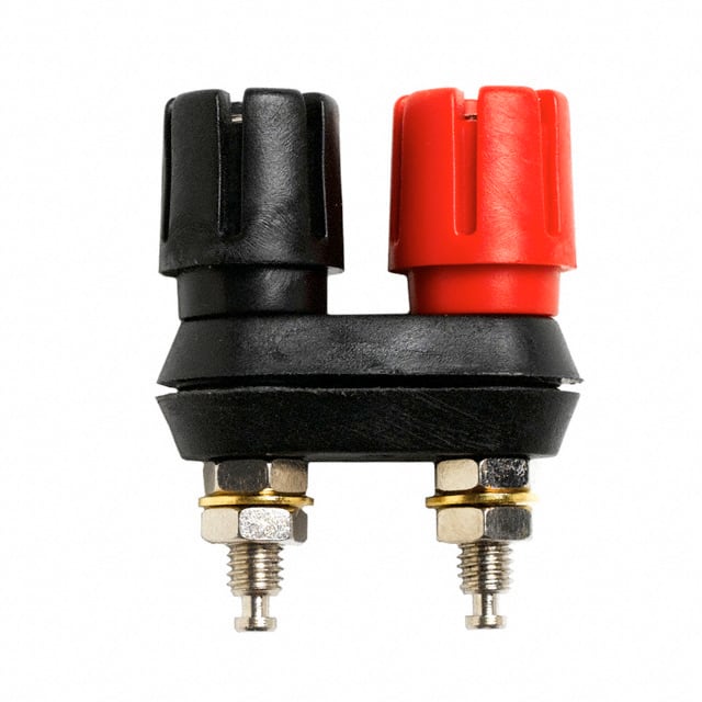 6883 CONN BIND POST DL FLUTD BLK/RED