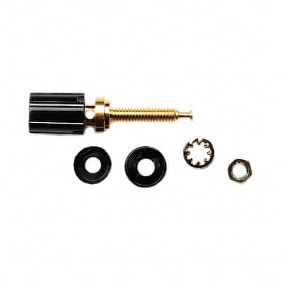 3750-0 CONN BIND POST KNURLED BLACK