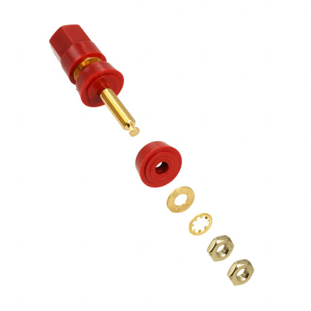 5018-2 CONN BIND POST HEX RED