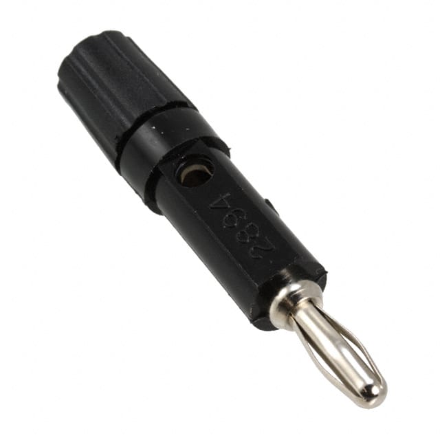 2894-0 CONN BIND POST FLUTED BLACK