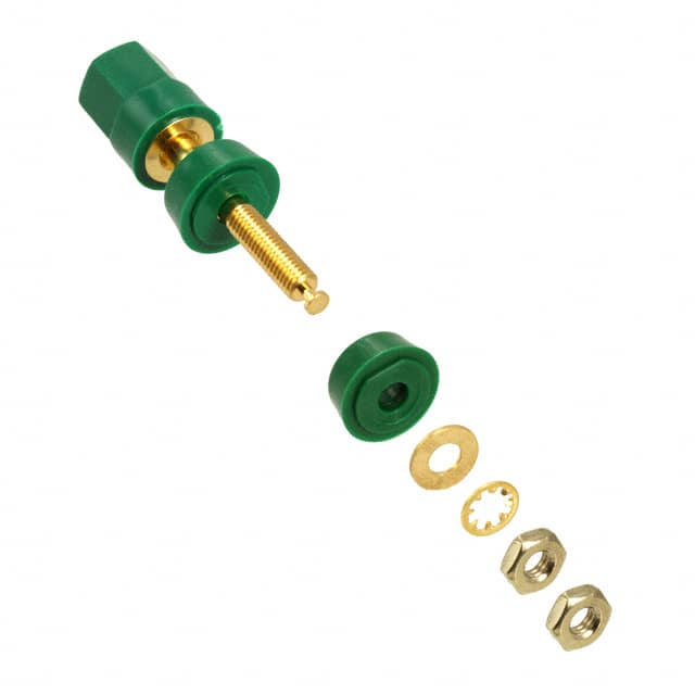5018-5 CONN BIND POST HEX GREEN