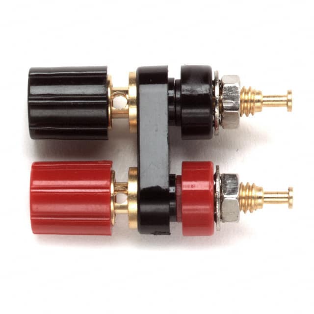 2383-0 CONN BIND POST DUAL MINI BLK/RED