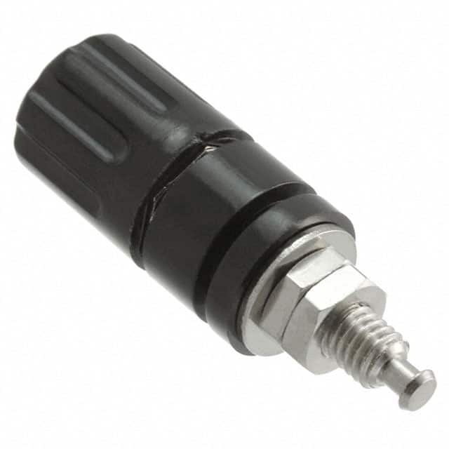 29-1 BLK CONN BIND POST KNURLED BLACK