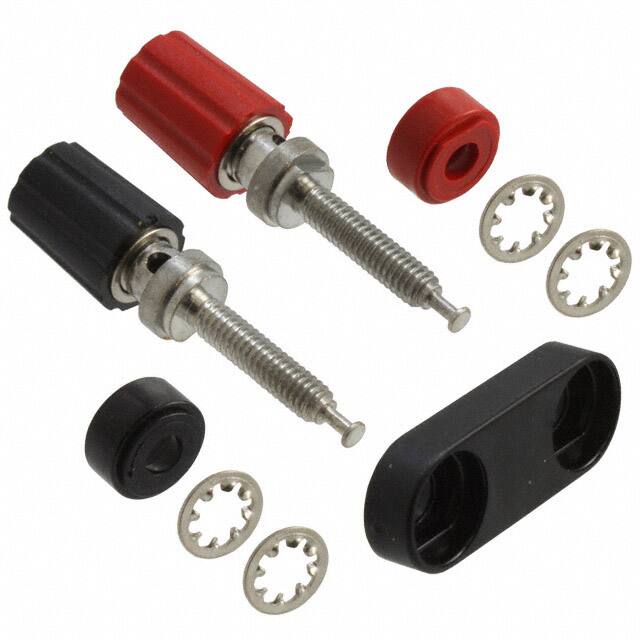 2440-0 CONN BIND POST DUAL MINI BLK/RED