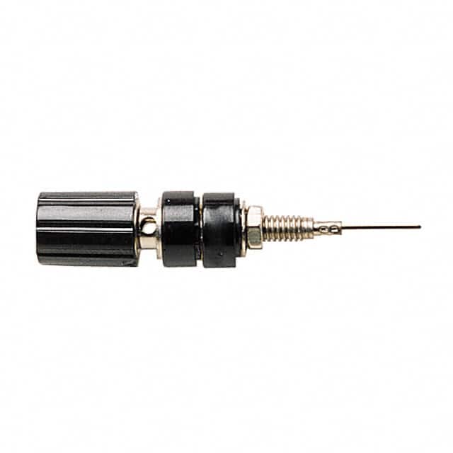 4098-0 CONN BIND POST KNURLED BLACK