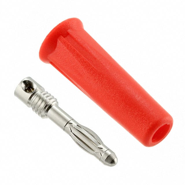 CT2002-2 CONN BANANA PLUG SOLDER RED