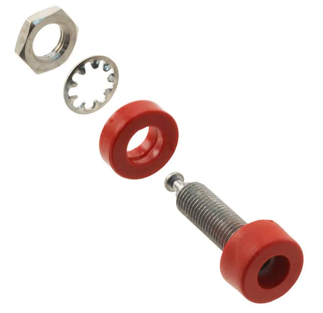 1581-2 CONN BANANA JACK TURRET RED
